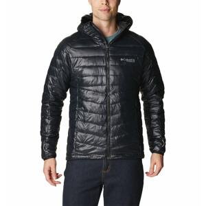 Columbia Pánská zimní bunda  Platinum Peak™ Hooded Jacket Černá XXL