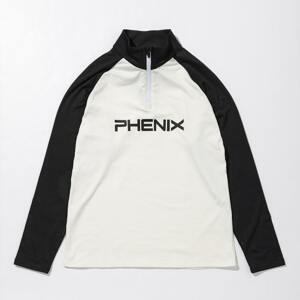 Phenix Pánská mikina s 1/2 zipem  Retro70 1/2 Zip Tee Bílá XL