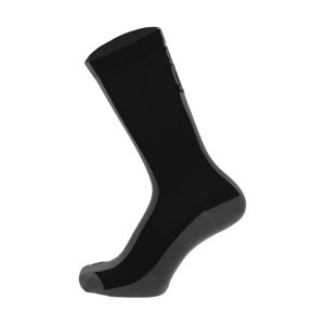 SANTINI Cyklistické ponožky klasické - PURO - černá XL-2XL