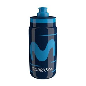 ELITE Cyklistická láhev na vodu - FLY MOVISTAR 550ml - modrá