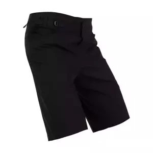 FOX Cyklistické kalhoty krátké bez laclu - RANGER LITE - černá 30