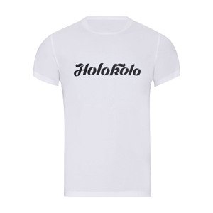 NU. BY HOLOKOLO Cyklistické triko s krátkým rukávem - CREW - bílá
