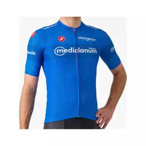 CASTELLI Cyklistický dres s krátkým rukávem - GIRO107 CLASSIFICATION - modrá 2XL
