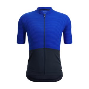 SANTINI Cyklistický dres s krátkým rukávem - COLORE RIGA - modrá 3XL