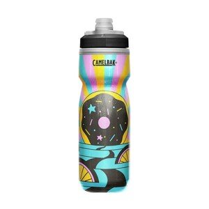 CAMELBAK Cyklistická láhev na vodu - PODIUM® CHILL™ - černá/modrá/oranžová/růžová