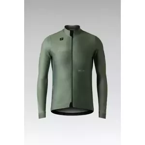 GOBIK Cyklistická větruodolná bunda - SKIMO PRO - zelená L