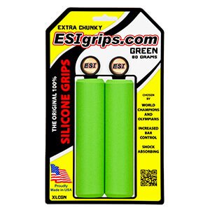 ESIgrips Gripy ESI grips EXTRA Chunky silikonové Barevná kombinace: Zelené