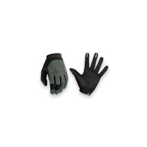 BLUEGRASS rukavice REACT šedozelená Velikost: XL