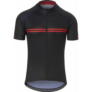 Giro Chrono Sport Jersey Black/Red Classic Stripe L