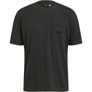 Rapha Men's Logo Pocket T-Shirt - Charcoal Marl/Black M