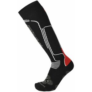 Mico Heavy Weight Superthermo Primaloft Ski Socks - nero rosso 47-49